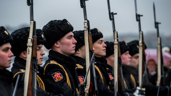 Военнослужащие Вооруженных сил России - Sputnik Латвия