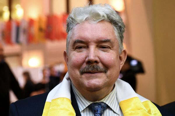 Кандидат в президенты РФ от партии Российский общенародный союз Сергей Бабурин - Sputnik Латвия