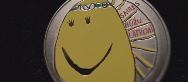 Коллекционная монета Моя Латвия - Sputnik Latvija