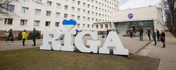 Здание Рижского роддома после реновации Здание Рижского роддома после реновации - Sputnik Latvija