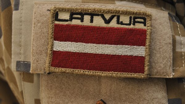 Нашивка на форме военного Латвии - Sputnik Латвия