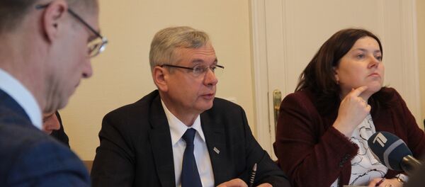 Министр образования Карлис Шадурскис - Sputnik Латвия