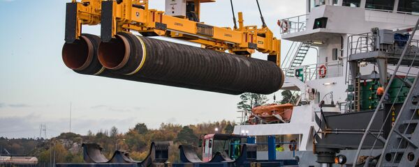 Ziemeļu straume 2. Foto no arhīva Ziemeļu straume 2. Foto no arhīva - Sputnik Latvija