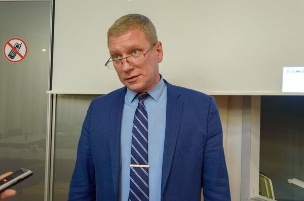 Председатель городского собрания Нарвы Александр Ефимов - Sputnik Латвия