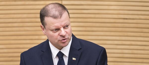 Премьер-министр Литвы Саулюс Сквернялис, архивное фото Премьер-министр Литвы Саулюс Сквернялис, архивное фото - Sputnik Латвия