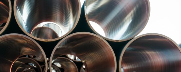 Трубы для строительства газопровода Северный поток - 2 Трубы для строительства газопровода Северный поток - 2 - Sputnik Latvija