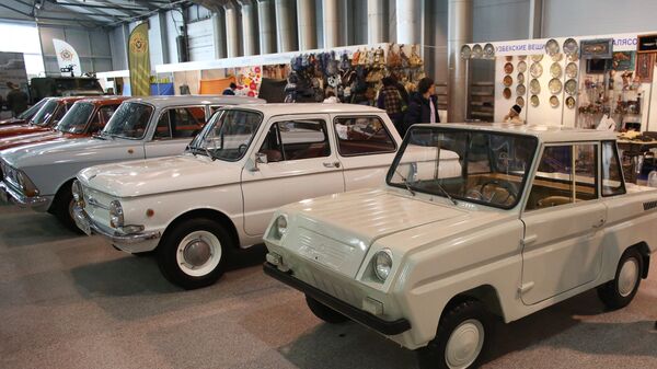 27-я выставка старинных автомобилей Олдтаймер-Галерея - Sputnik Латвия