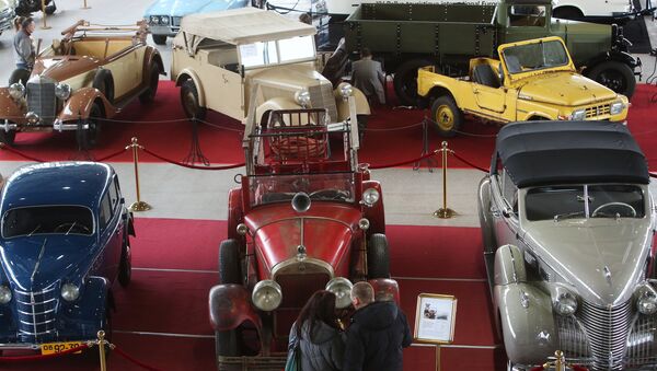27-я выставка старинных автомобилей Олдтаймер-Галерея - Sputnik Латвия