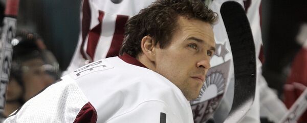 Хоккеист Артурс Ирбе, 21 февраля 2006 - Sputnik Латвия