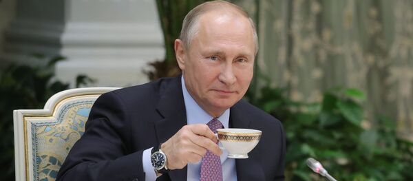 Президент РФ Владимир Путин, 28 ноября 2017 Президент РФ Владимир Путин, 28 ноября 2017 - Sputnik Latvija