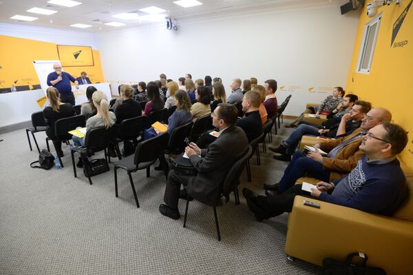 Мастер-класс в Минске в рамках проекта SputnikPro Мастер-класс в Минске в рамках проекта SputnikPro - Sputnik Латвия