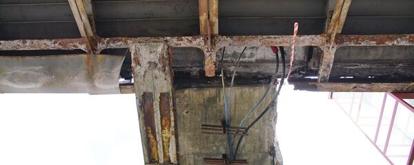 Vanšu tilts Rīgā pirms remonta Vanšu tilts Rīgā pirms remonta - Sputnik Latvija