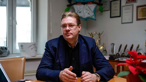 Константин Выборнов,  пресс-секретарь Олимпийского комитета России - Sputnik Латвия