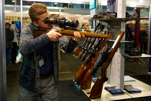 Выставка охотничьих и рыболовных принадлежностей и аксессуаров - Sputnik Латвия