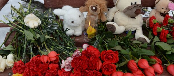 Пожар в торговом центре «Зимняя вишня» в Кемерово - Sputnik Латвия