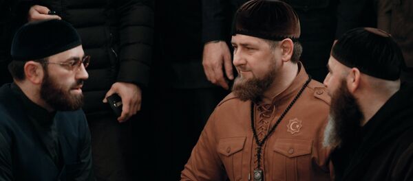 Глава Чеченской республики Рамзан Кадыров Глава Чеченской республики Рамзан Кадыров - Sputnik Latvija