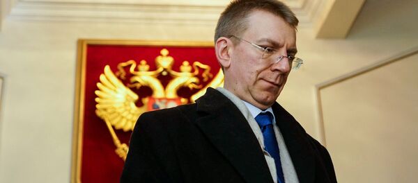 Министр иностранных дел Латвии Эдгарс Ринкевичс - Sputnik Латвия