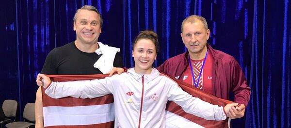 Тяжелоатлетка Ребека Коха - Sputnik Латвия