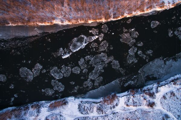 Река Иня в Новосибирске - Sputnik Латвия