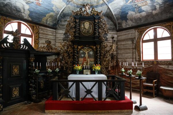 Церковь в Этнографическом музее - Sputnik Латвия