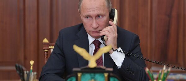 Президент России Владимир Путин Президент России Владимир Путин - Sputnik Латвия