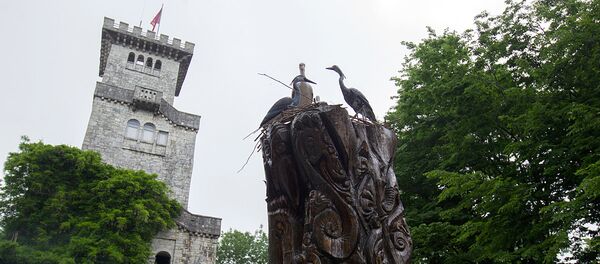 Смотровая башня на горе Ахун Смотровая башня на горе Ахун - Sputnik Латвия