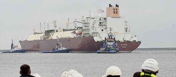 Судно для перевозки СПГ - Sputnik Латвия