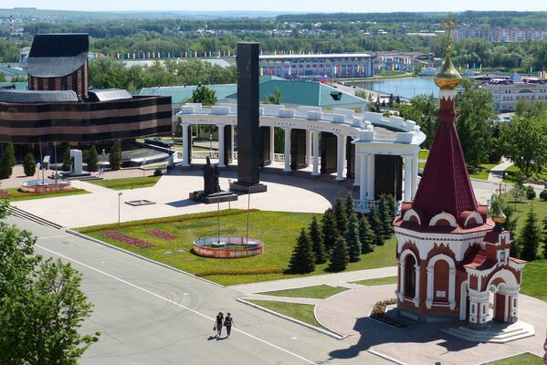 Центр города Саранска - Sputnik Латвия
