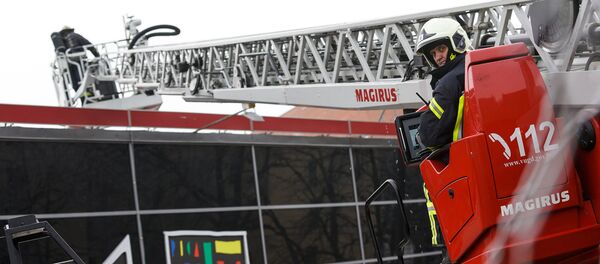 Латвийские пожарные - Sputnik Латвия