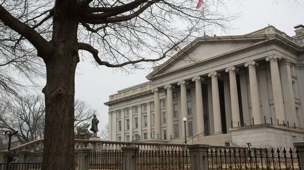Министерство финансов США в Вашингтоне. - Sputnik Latvija
