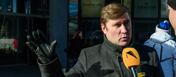 Председатель Профсоюза железнодорожников Эстонии Олег Чубаров  Председатель Профсоюза железнодорожников Эстонии Олег Чубаров  - Sputnik Latvija