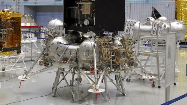 Макет Луны-25 - Sputnik Латвия