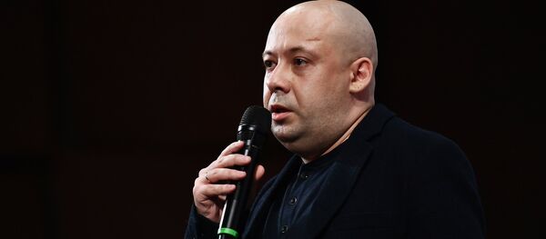 Режиссер Алексей Герман-младший на премьере своего фильма Довлатов - Sputnik Латвия