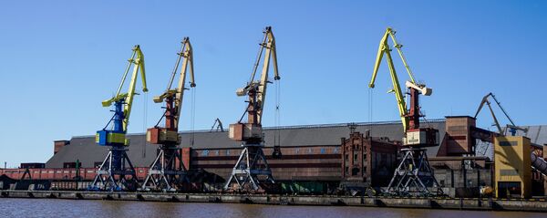 Ventspils brīvosta Ventspils brīvosta - Sputnik Latvija