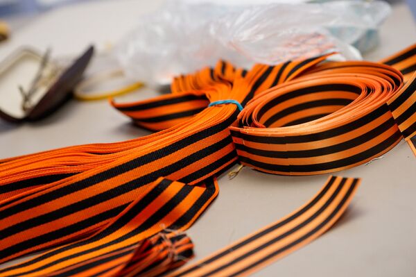 Субботник, посвященный акции Бессмертный полк в Русской общине Риги - Sputnik Латвия