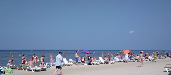 Jūrmalas pludmale - Sputnik Latvija