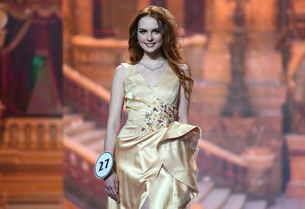 Выступление финалисток конкурса Мисс Россия - 2018 в концертном зале Барвиха - Sputnik Латвия