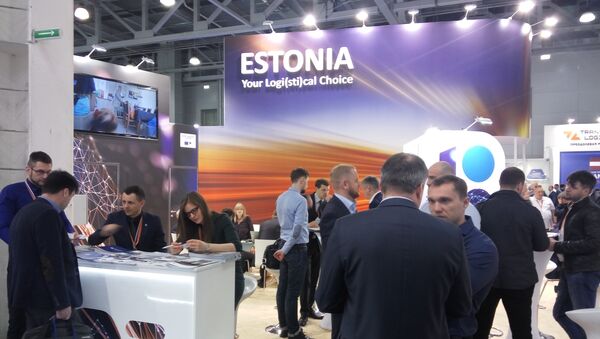 Стенд Эстонии на международной выставке TransRussia 2018 - Sputnik Латвия