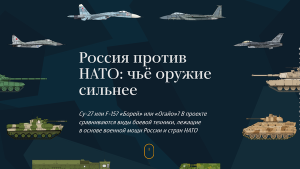 Россия против НАТО: чьё оружие сильнее - Sputnik Латвия