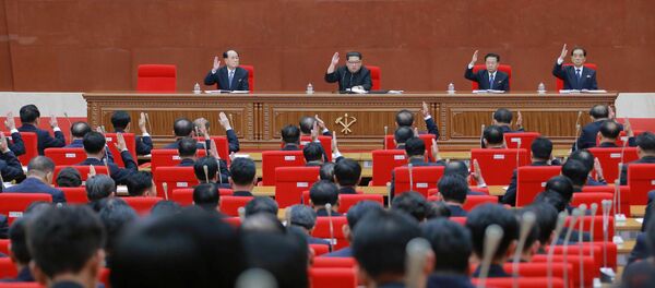 Пленум ЦК Трудовой партии Кореи Пленум ЦК Трудовой партии Кореи - Sputnik Latvija