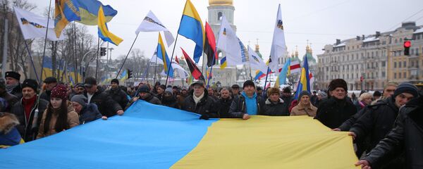 Gājiens Kijevā. Foto no arhīva Gājiens Kijevā. Foto no arhīva - Sputnik Latvija