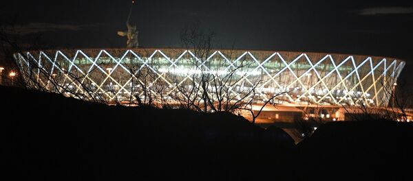 Футбол. Первый официальный матч на стадионе Волгоград Арена - Sputnik Латвия