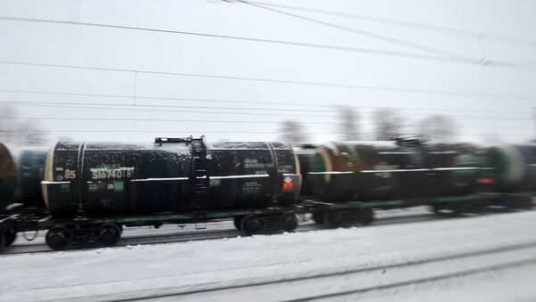 Товарный поезд - Sputnik Latvija