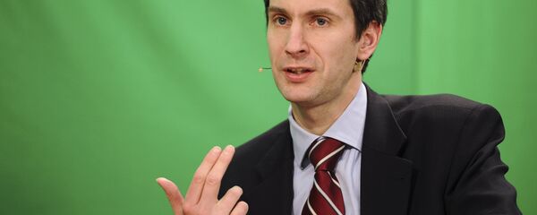 Лидер социалистического народного фронта Литвы, экс-вице-мэр Вильнюса Альгирдас Палецкис - Sputnik Латвия