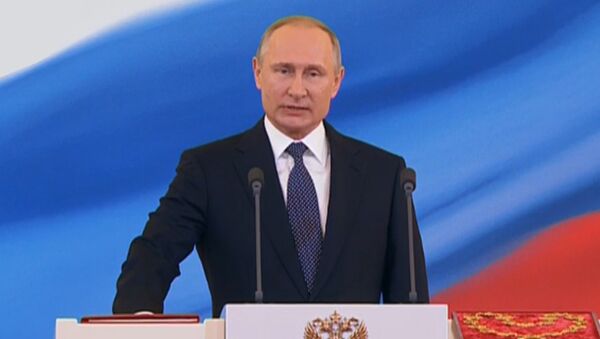 Церемония инаугурации избранного президента РФ Владимира Путина - Sputnik Latvija