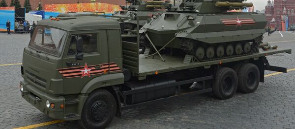 Роботизированный комплекс «Уран-9» Роботизированный комплекс «Уран-9» - Sputnik Latvija