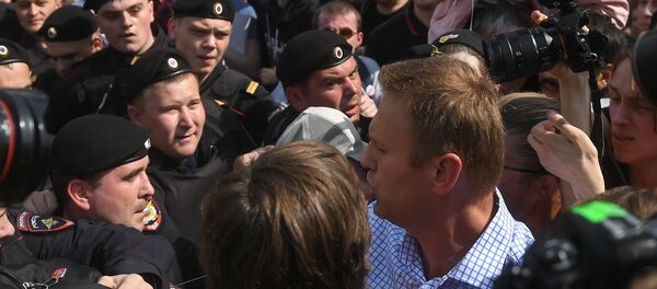 Акция оппозиции в Москве Акция оппозиции в Москве - Sputnik Latvija