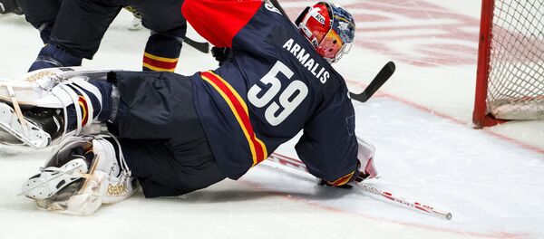 Хоккеист Мантас Армалис - Sputnik Латвия