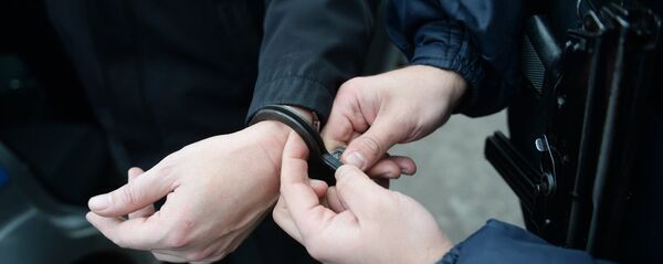 Задержание подозреваемого Задержание подозреваемого - Sputnik Latvija