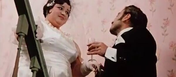 Мадам Грицацуева, жена Бунши и другие роли артистки Натальи Крачковской Мадам Грицацуева, жена Бунши и другие роли артистки Натальи Крачковской - Sputnik Latvija